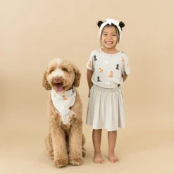 Online Kyte Baby Toddler Basic Tee in Fluffy Dog
