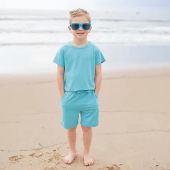 New Kyte Baby Toddler Basic Tee in Makai