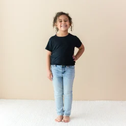 New Kyte Baby Toddler Basic Tee in Midnight