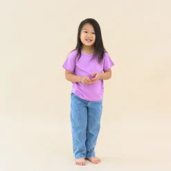 Clearance Kyte Baby Toddler Basic Tee in Poi