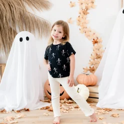 Best Kyte Baby Toddler Basic Tee in Skeleton