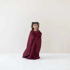 Kyte Baby Toddler Blanket in 2.5 Burgundy