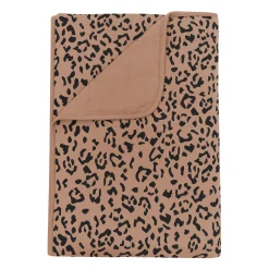 Clearance Kyte Baby Toddler Blanket in 1.0 Latte Leopard