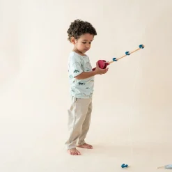 New Kyte Baby Toddler Crew Neck Tee in Fishing
