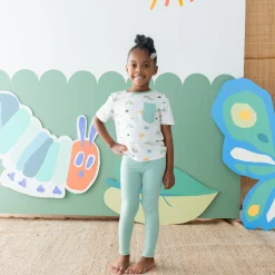 Hot Kyte Baby Toddler Crew Neck Tee in The Very Hungry Caterpillar™ and Friends