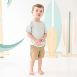 Kyte Baby Toddler Crew Neck Tee in Dew