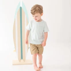 Kyte Baby Toddler Crew Neck Tee in Dew