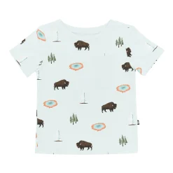 Sale Kyte Baby Toddler Crew Neck Tee in Yellowstone