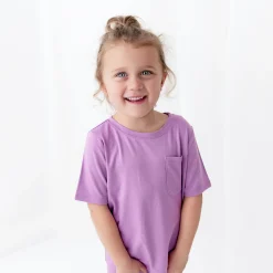Hot Kyte Baby Toddler Crew Neck Tee in Poi