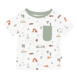 Sale Kyte Baby Toddler Crew Neck Tee in Road Trip