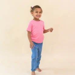 Best Kyte Baby Toddler Crew Neck Tee in Guava