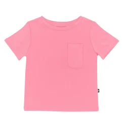Best Kyte Baby Toddler Crew Neck Tee in Guava