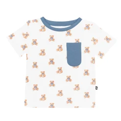 Sale Kyte Baby Toddler Crew Neck Tee in Teddy Bear