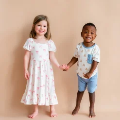 Sale Kyte Baby Toddler Crew Neck Tee in Teddy Bear
