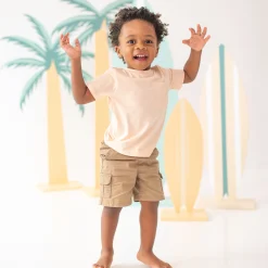 Discount Kyte Baby Toddler Crew Neck Tee in Canyon