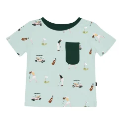 Online Kyte Baby Toddler Crew Neck Tee in Golf