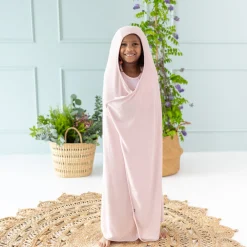 Hot Kyte Baby Toddler Hooded Bath Towel in Blush