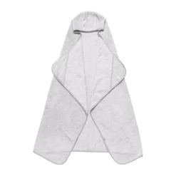 Clearance Kyte Baby Toddler Hooded Bath Towel in Storm