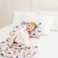 Discount Kyte Baby Toddler Pillowcase in Blush Butterfly