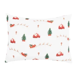 Kyte Baby Toddler Pillowcase in Santa Sleigh