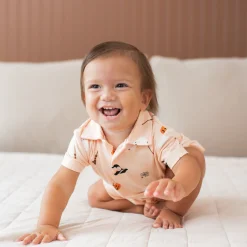 Clearance Kyte Baby Toddler Short Sleeve Polo in Bewitched