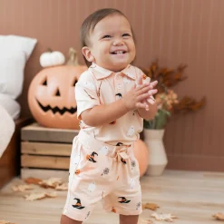 Clearance Kyte Baby Toddler Short Sleeve Polo in Bewitched