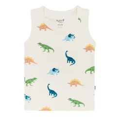 Outlet Kyte Baby Toddler Tank Top in Ecru Roar