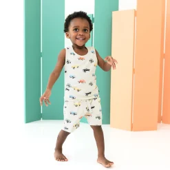 Clearance Kyte Baby Toddler Tank Top in Vintage Truck