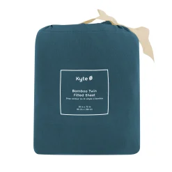 Sale Kyte Baby Twin Sheet in Atlantic