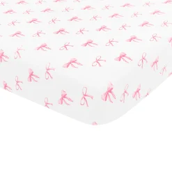 Hot Kyte Baby Twin Sheet in Bow