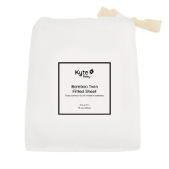 Outlet Kyte Baby Twin Sheet in Cloud