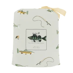 New Kyte Baby Twin Sheet in Fishing