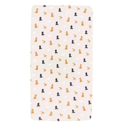 Clearance Kyte Baby Twin Sheet in Fluffy Dog