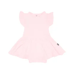 Sale Kyte Baby Twirl Bodysuit Dress in Sakura