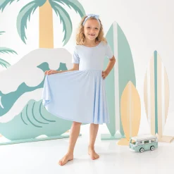 Best Kyte Baby Twirl Dress in Mist