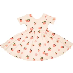 Outlet Kyte Baby Twirl Dress in Peach