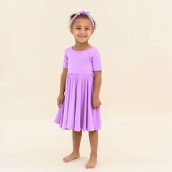 New Kyte Baby Twirl Dress in Poi