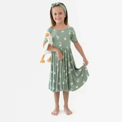 Online Kyte Baby Twirl Dress in Silly Goose
