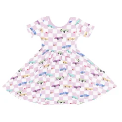 Kyte Baby Twirl Dress in Sparkles and Speed