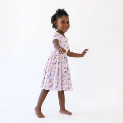 Kyte Baby Twirl Dress in Sparkles and Speed