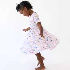 Kyte Baby Twirl Dress in Sparkles and Speed