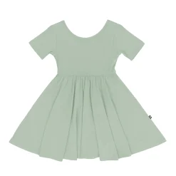 Best Kyte Baby Twirl Dress in Thyme