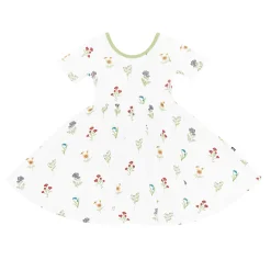 New Kyte Baby Twirl Dress in Wildflower