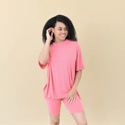 Sale Kyte Baby Women’s Biker Short Set in Guava