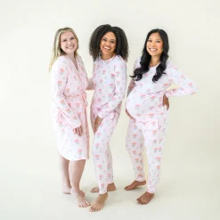 Kyte Baby Women's Jogger Pajama Set in Sakura Peony