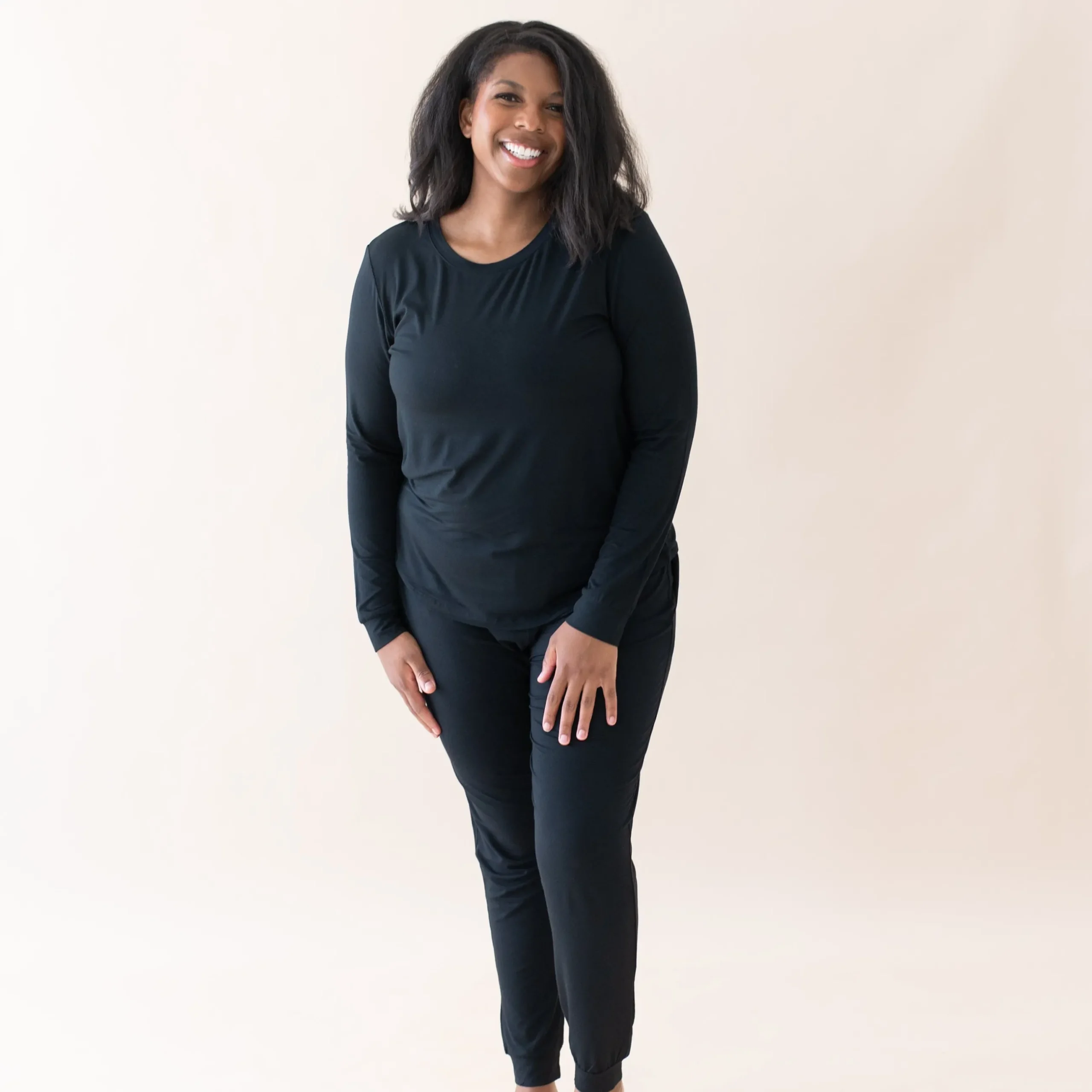 Clearance Kyte Baby Women's Jogger Pajama Set in Midnight