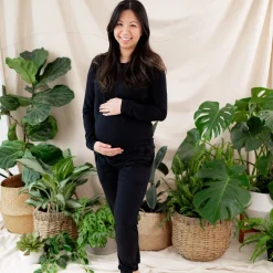 Clearance Kyte Baby Women's Jogger Pajama Set in Midnight