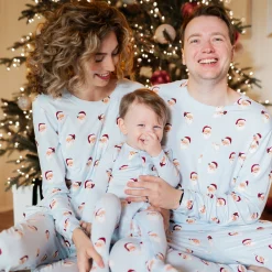 Online Kyte Baby Women's Jogger Pajama Set in Vintage Santa