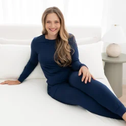 Discount Kyte Baby Women's Jogger Pajama Set in Navy