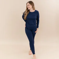 Discount Kyte Baby Women's Jogger Pajama Set in Navy